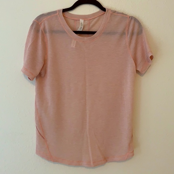lululemon athletica Tops - NWOT Lululemon blush pink running top tee